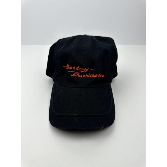 Harley-Davidson Accessories - Women's 2004 Harley Davidson Cursive Logo Adjustable Cap Hat